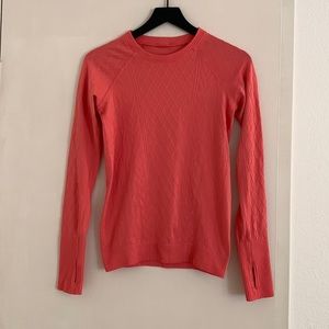 Lululemon Cable Knit Print Long Sleeve